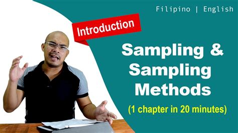 sampling in tagalog|Sampling Method Explained in Filipino .